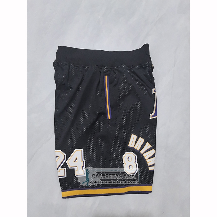 Pantalone Los Angeles Lakers Mitchell & Ness Hardwood Classics Negro